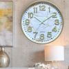 Amazon hot selling three -dimensional luminous numeric digital hanging clock fashion creative creative all night light pointer wall clock