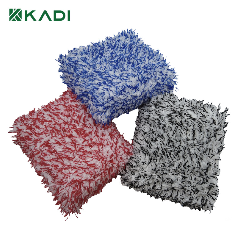 봉제 차 아름다움 청소 흡수 스폰지 마이크로 화이버 자동차 세척 자동차 청소 사각형 스폰지