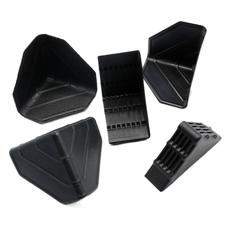 Пластиковый угловой протектор, транспортный уголок, картонный защитный уголок, электронная коммерция, экспресс-подарочная коробка, внешняя коробка, упаковка для предотвращения столкновений, трехсторонний угловой протектор, черный