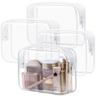 Cross-border explosives travel carrying bag large transparent cosmetic bag a batch of multi-functional storage bag custom logo