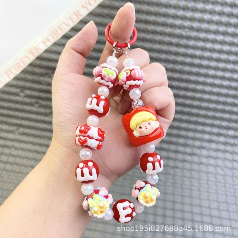新款美少女战士挂件彩色串珠手机链钥匙扣包包公仔挂件品配饰批发|undefined