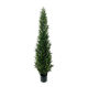 Simulation of cypress green plants potted home shopping mall hotel window decoration outdoor artificial tree cross-border new