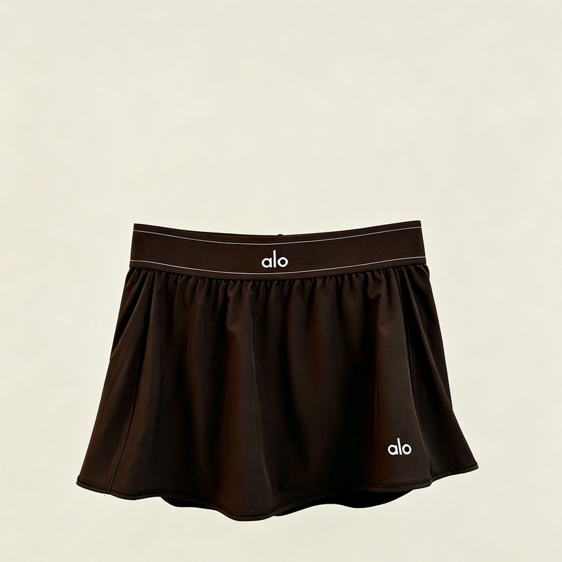 Al* Correct Version with Letters Running Fitness Pure Cotton Summer Casual Sports Short Skirt Al* Correct Version with Letters Running Fitness Pure Cotton Summer Casual Sports Short Skirt