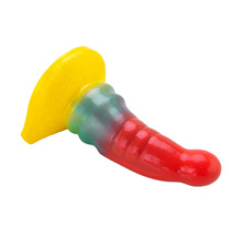 成人女用硅膠自慰性玩具混色仿真異型情趣假陽具高潮道具用品批發