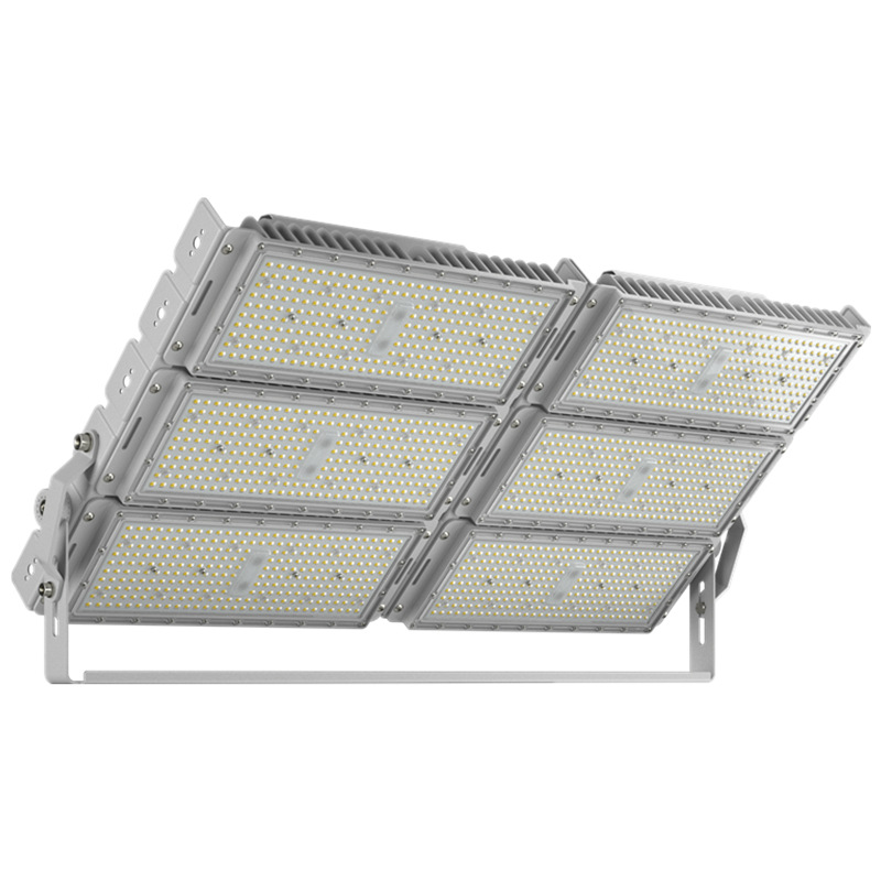 Una luz de campo de 1200W led luz de palo alto foco de luz de proyección plaza de carretera al aire libre escuela campo de baloncesto luz marina