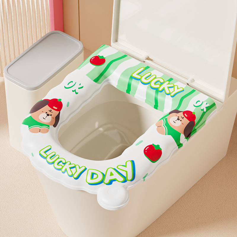 Green toilet, 4.5mm