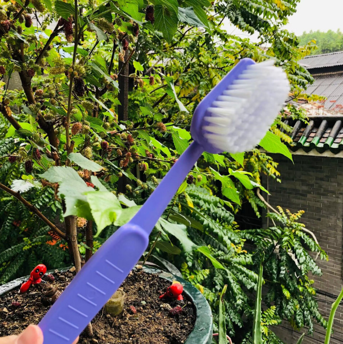 Cepillo de dientes de forma grande cepillo de baño colgante cepillo de baño