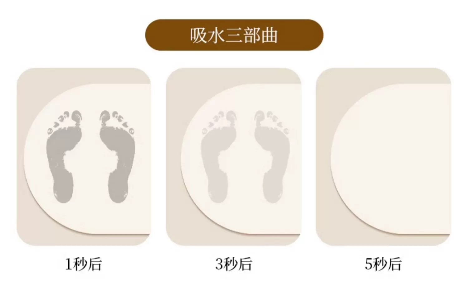 Cross-border TEMU Christmas new diatomite floor mat set of three for bathroom, toilet, water-absorbent and non-slip toilet mat