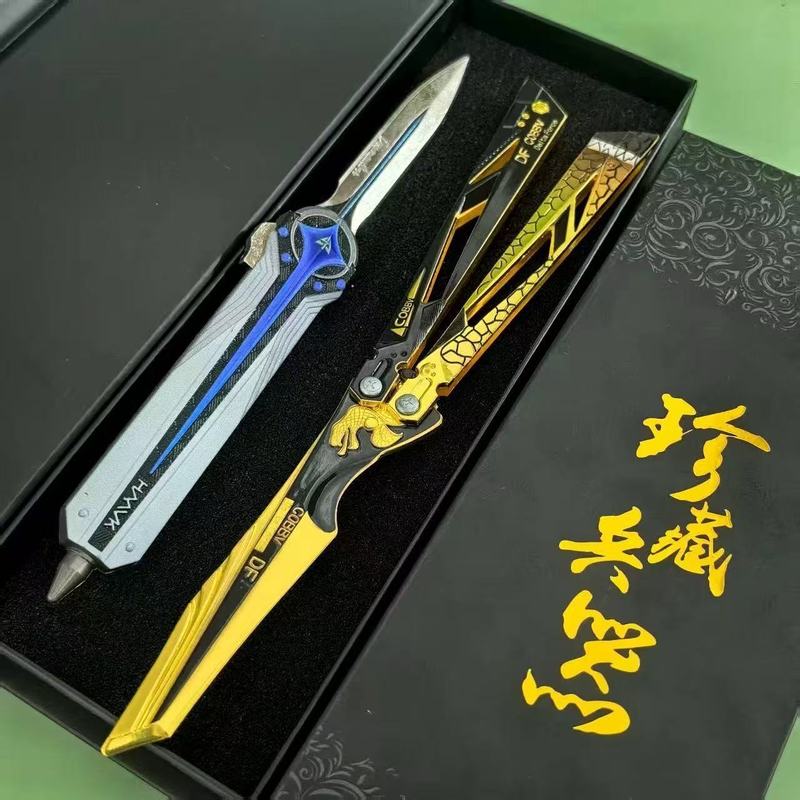 三角洲行动游戏周边北极星武器玩具刀近战武器模型玩具未开刃套装|undefined