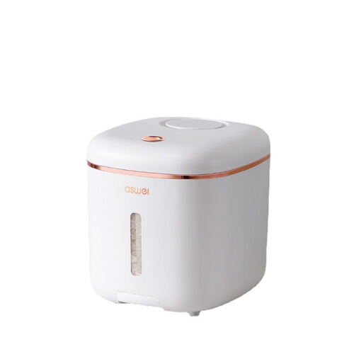 Household Rice Storage Bucket with Pest-Proof and Moisture-Proof Sealing, Kitchen Rice and Flour Storage Container, Food-Grade Rice Storage Box