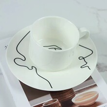 创意咖啡杯陶瓷杯样板间摆台