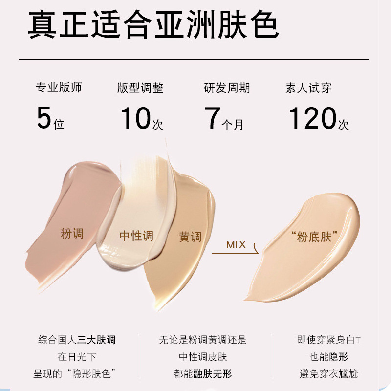 特別に調整されたインビジブルリキッドファンデーション下着女性の夏薄いシームレスな美しいバックスパゲッティストラップソフトサポートノンワイヤーブラジャー
