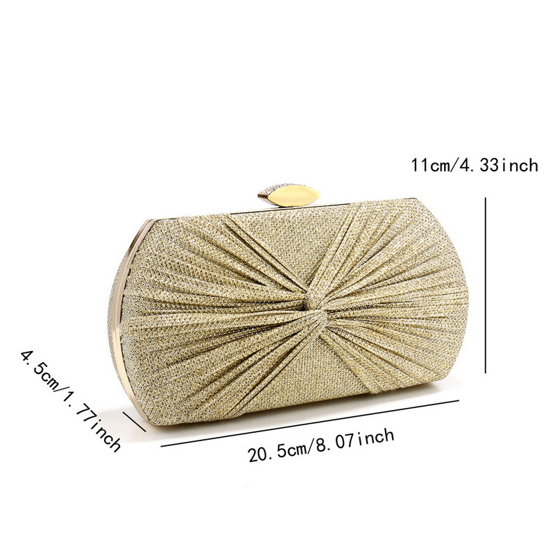 Elegant Clutch - Silver