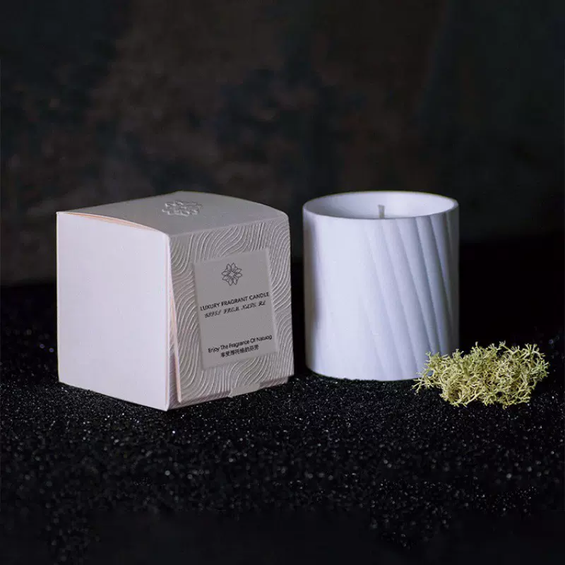 【现货】创意一片式香薰蜡烛盒茶叶精油彩盒礼盒通用厂家直销