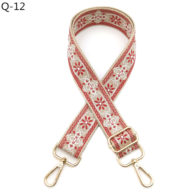 82g Weight Bag Strap Bag Accessories Type Spring Ring Trigger Clasp Closure Clasp Closure Type 1 Piece Quantity Casual, Daily Occasion Polyester Material Geometric Pattern Elegant, Ethnic Style Style 1 Piece Polyester Geometric Spring Ring Trigger Clasp Closure Bag Strap 15