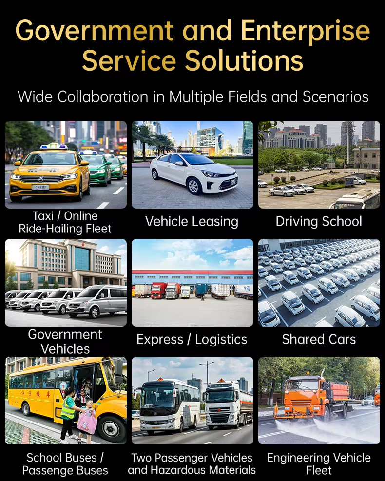 Driving Recorder Customized Remote Monitoring Pure Beidou Positioning Real-Time Video Recording Voice Intercom Api Fleet Management