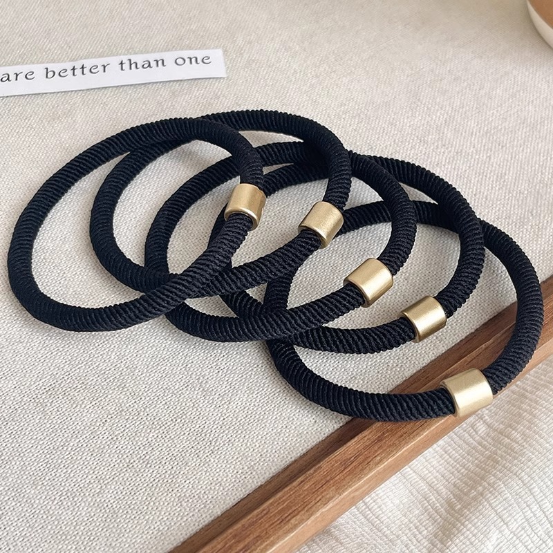 Cuerda para el cabello de dibujos animados, alta elasticidad y durabilidad, banda elástica para atar la cabeza, bola para mujer, lazo para el cabello, cuerda para la cabeza, nueva funda de cuero, accesorios para el cabello, todo fósforo