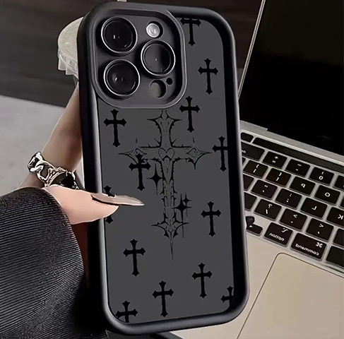 Estilo explosivo transfronterizo aplicable funda para teléfono móvil iphone16pro Apple 15 anti-caída 14 Europa y América 13promax nuevo 12x