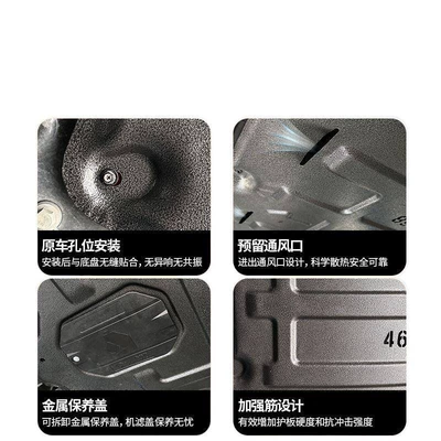 protector, original factory full-package underbody shield — Underbody protection plate/engine baffle