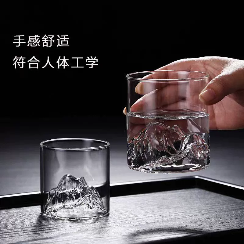 High quality glass creative tea cup, high-quality style