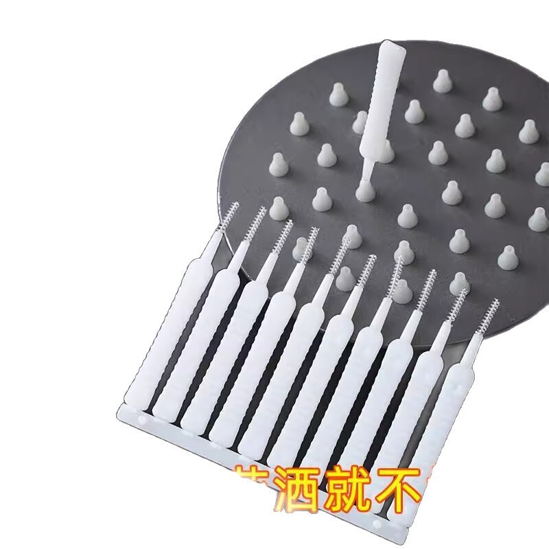 花洒清洁神器喷头清理疏通针迷你多功能莲蓬头清洗刷缝隙小孔清理|undefined