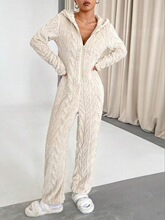 X 36825 Women's Zip Hooded Jumpsuit ��ñ����� �羳ŷ��