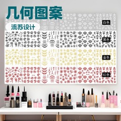 国境を越えた新しいレトロなトーテムシンプルな花ビーチ風宇宙3d張シールhb jyシリーズ独立包装