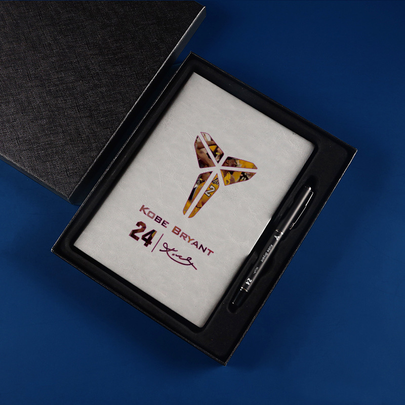 筆記本簽字筆禮盒套裝籃球足球球迷周邊粉絲福利生物禮物