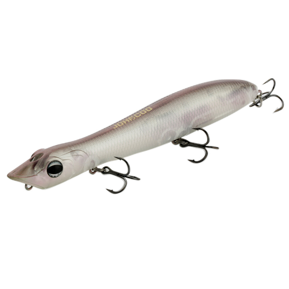 Luya cebo transfronterizo 125mm17.5g onda escalada cebo flotante cebo duro Popper cabeza de serpiente flotante Luya cebo