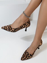E 60780 Pointed Toe High Heel Suede Shoes ���^�q���Ь