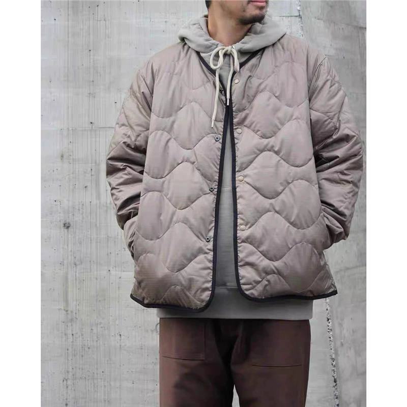 Nanamica Reversible Down Cardigan Отоэлектронная японская двухсторонняя куртка для вкладыша 23AW