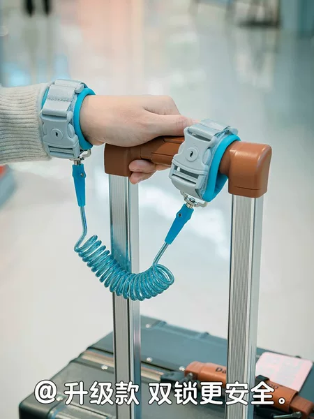 Train and High-Speed Rail Luggage Strap, European Travel Student Safety Combination Lock Traction Rope, Storage and Weight-Reducing Tool