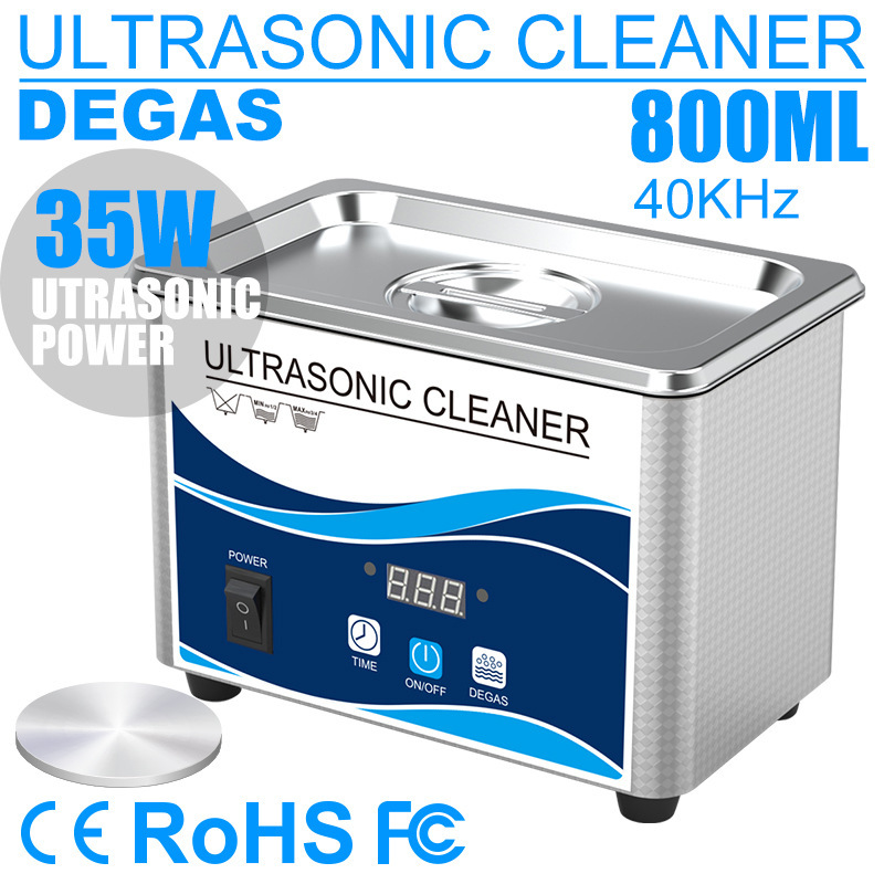 Cross-Border Household Small Ultrasonic Cleaning Machine for Jewelry, Glasses, Dentures, Jewelry, Watches, Circuit Boards Cleaning Machine