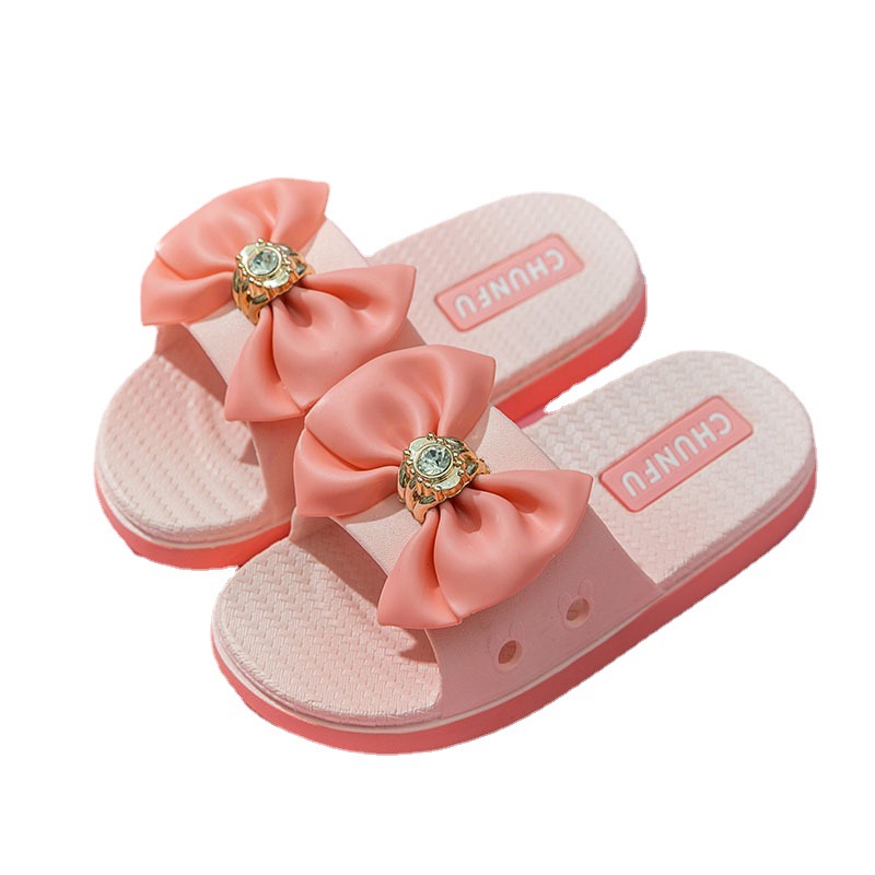 Girls' Slippers Summer Wear Fashion Indoor Four Seasons Children Cool Slippers