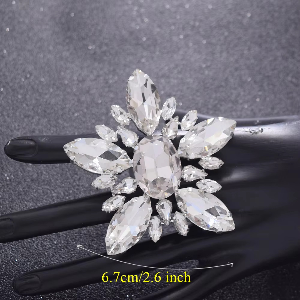 fashion all match flower rings multi color personality exaggerated rings simple design jewelry female rings_voghion.com