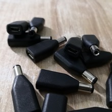 type-c转dc3.5平果4转平果5 安卓转平果microV8V3mini平板电脑