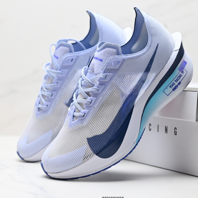 Pure Original Vaporfly 4 Racing Marathon Running Shoes Breathable Cushioning Ultra-Light Carbon Plate Men's and Women's Training Sports Shoes