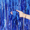 2 -meter rain silk curtain festival party decorative photo background wall decoration birthday scene laying the tassel rain silk curtain