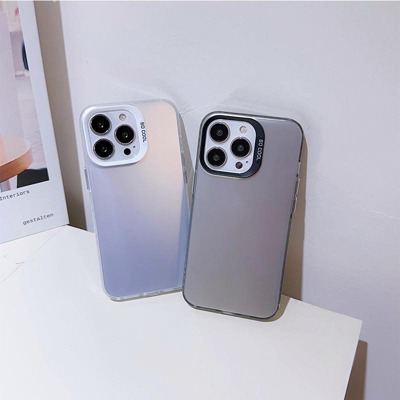 DIY Picture Color Silver Shell Suitable for Iphone16 Apple Oppo Huawei Xiaomi Vivo Laser Mobile Phone Case