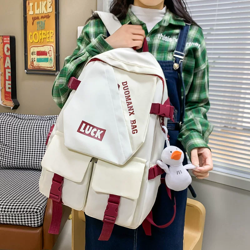 Backpack, Japanese high quality capacious universal shoulder bag