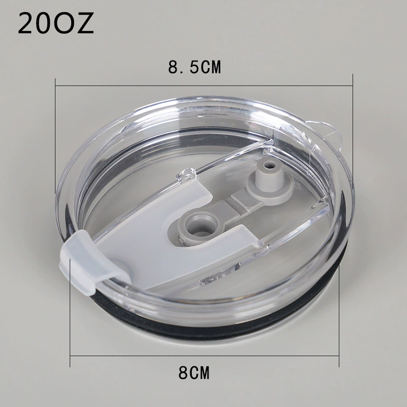 Производитель 12oz 16oz 20oz 30oz автомобильная чашка крышка прозрачная герметичная пластиковая чашка крышка