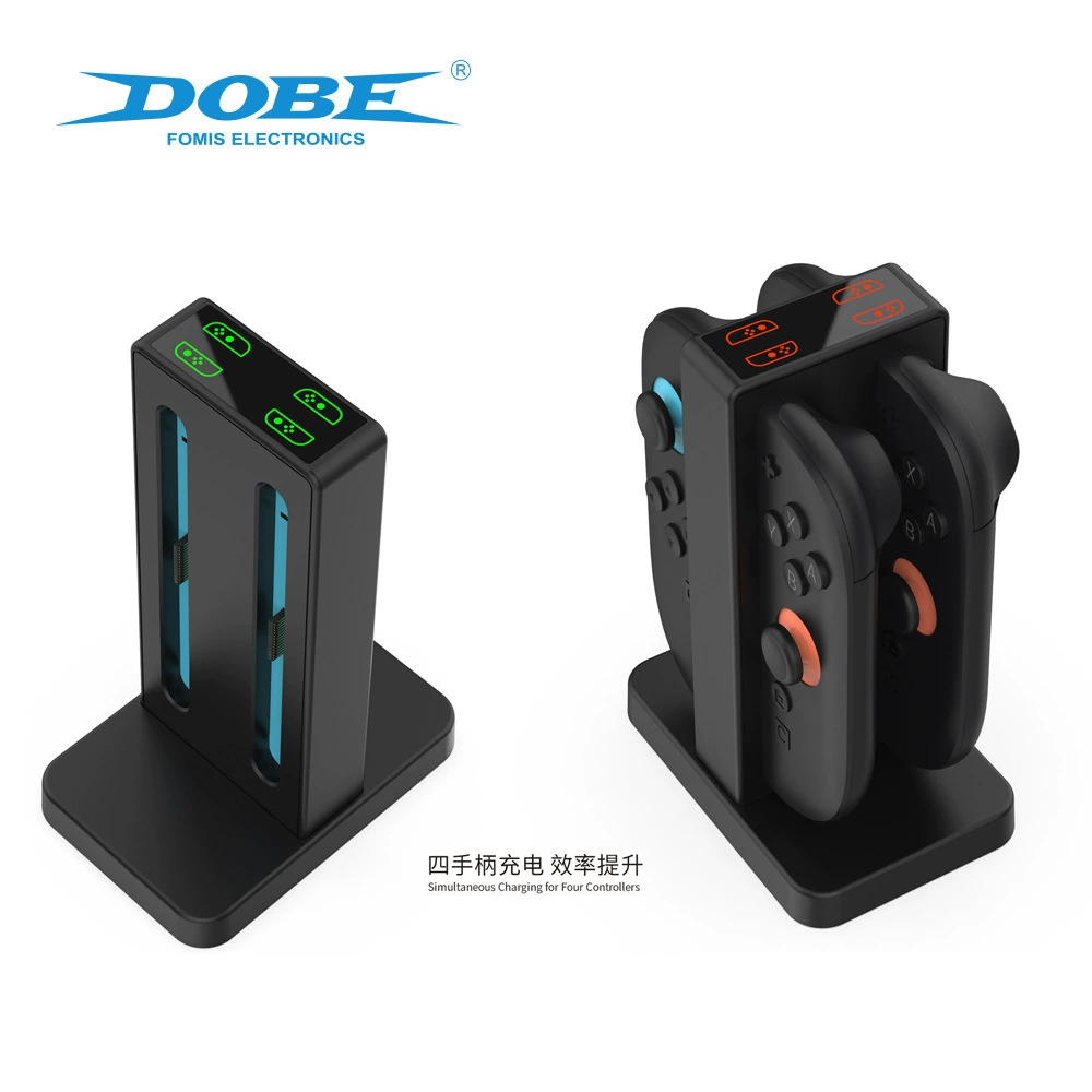 Switch2 left and right handle charging base switch2 small handle four-charging charger with charging indicator light