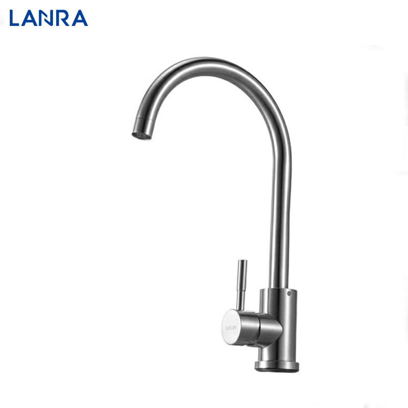 Lanhua SUS304 stainless steel faucet sink dedicated high quality faucet hot and cold water faucet