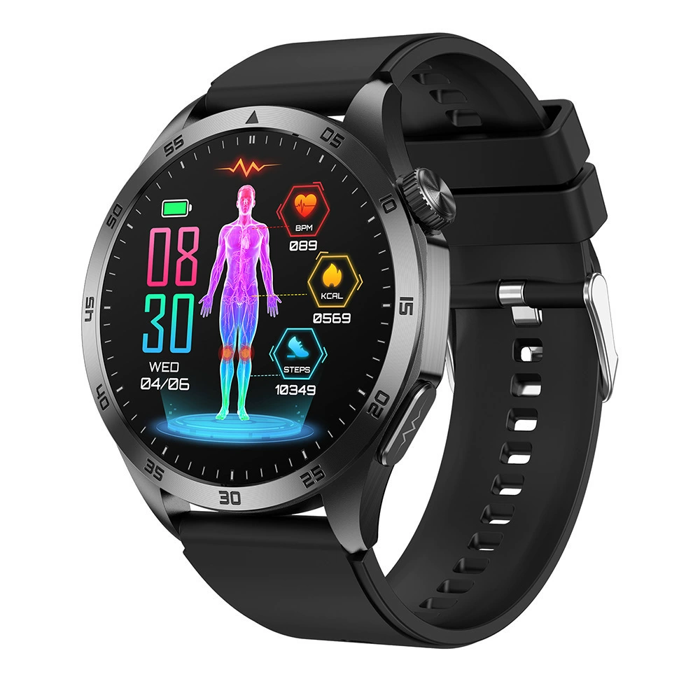 2024 Новые часы ET485 Smart Watch ECG ECG Bluetooth Call AMOLED Микрология Эмоциональная функция