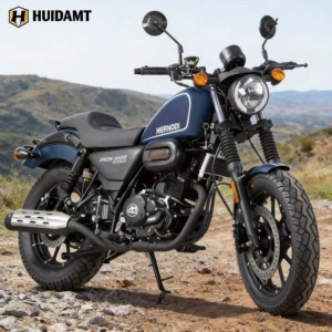 Yeni Haotian HT250CC retro benzinli, tək silindrli, dörd klapanlı, 6 sürətli, yağ soyutmalı motosiklet