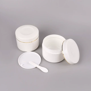 现货供应PP美容美发200克250克膏霜瓶/院装瓶面膜瓶化妆品塑料瓶