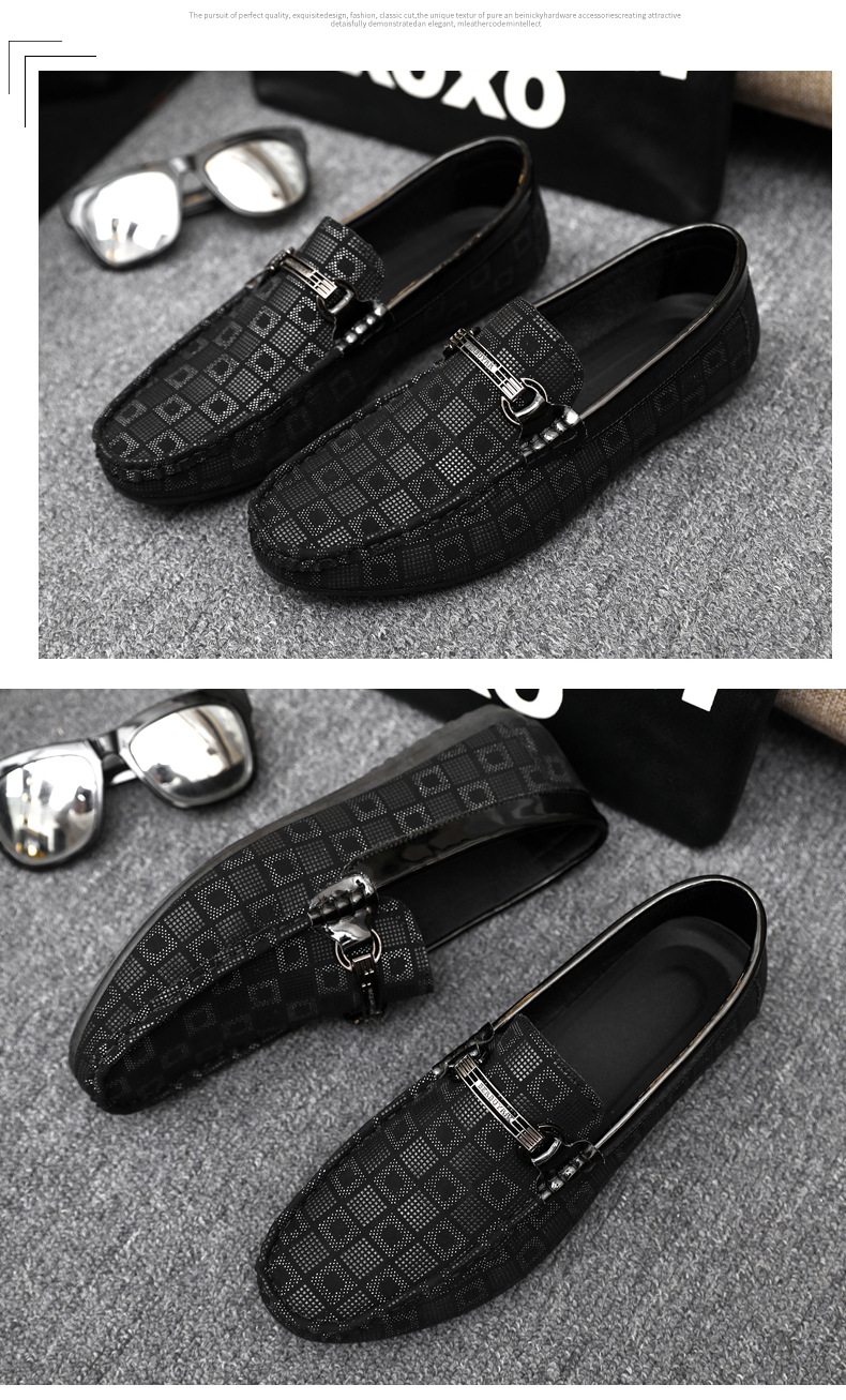 Men's shoes spring new soybean shoes men's low gang footwear breathable lazy shoes a stirrups Le Fu shoes_voghion.com