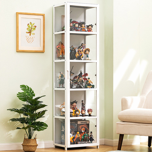 Hand-made display cabinet Lego acrylic display rack smoke cabinet glass counter cosmetics product ornaments display cabinet