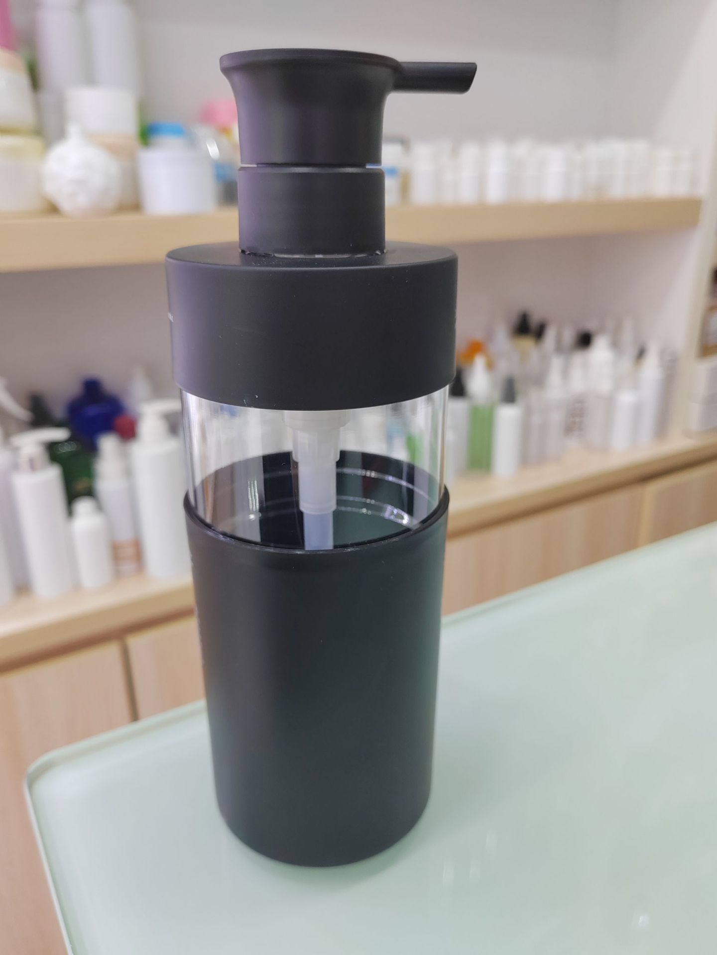 500ml 검정색(내부탱크 투명)