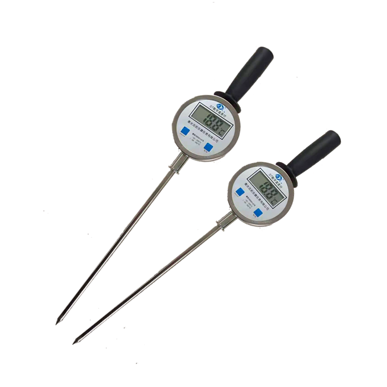 @ 휴대용 온도계 산업 고온 반응기 곡물 창고 잔디 스테인레스 스틸 프로브 디지털 바이메탈 온도 측정